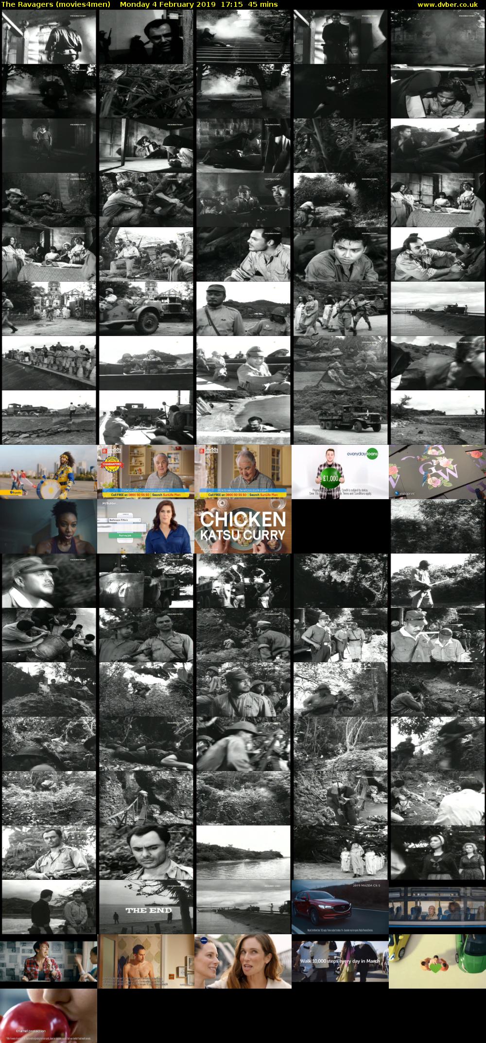 The Ravagers (movies4men) Monday 4 February 2019 17:15 - 18:00