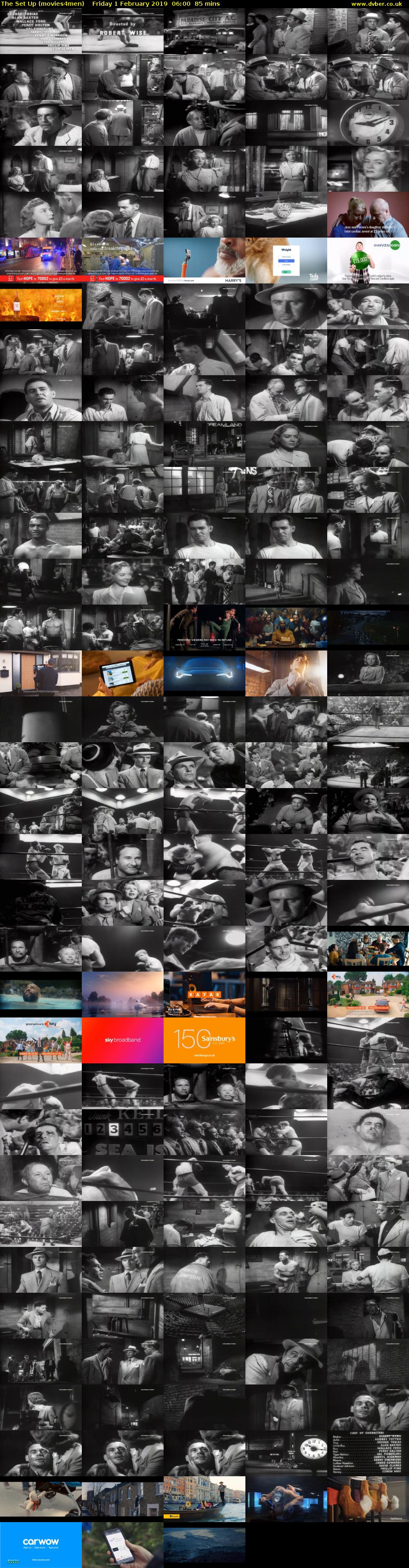 The Set Up (movies4men) Friday 1 February 2019 06:00 - 07:25