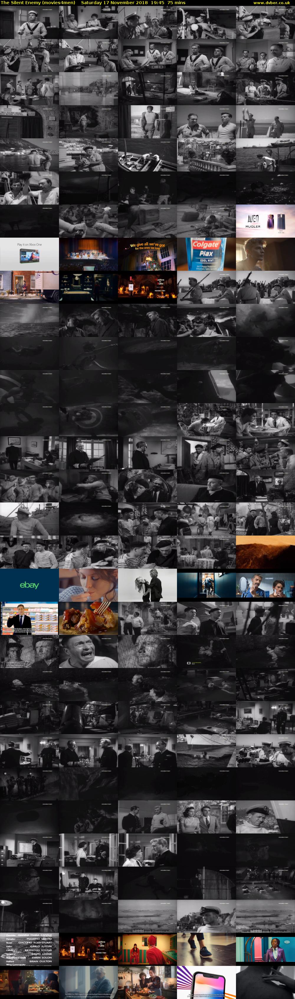 The Silent Enemy (movies4men) Saturday 17 November 2018 19:45 - 21:00