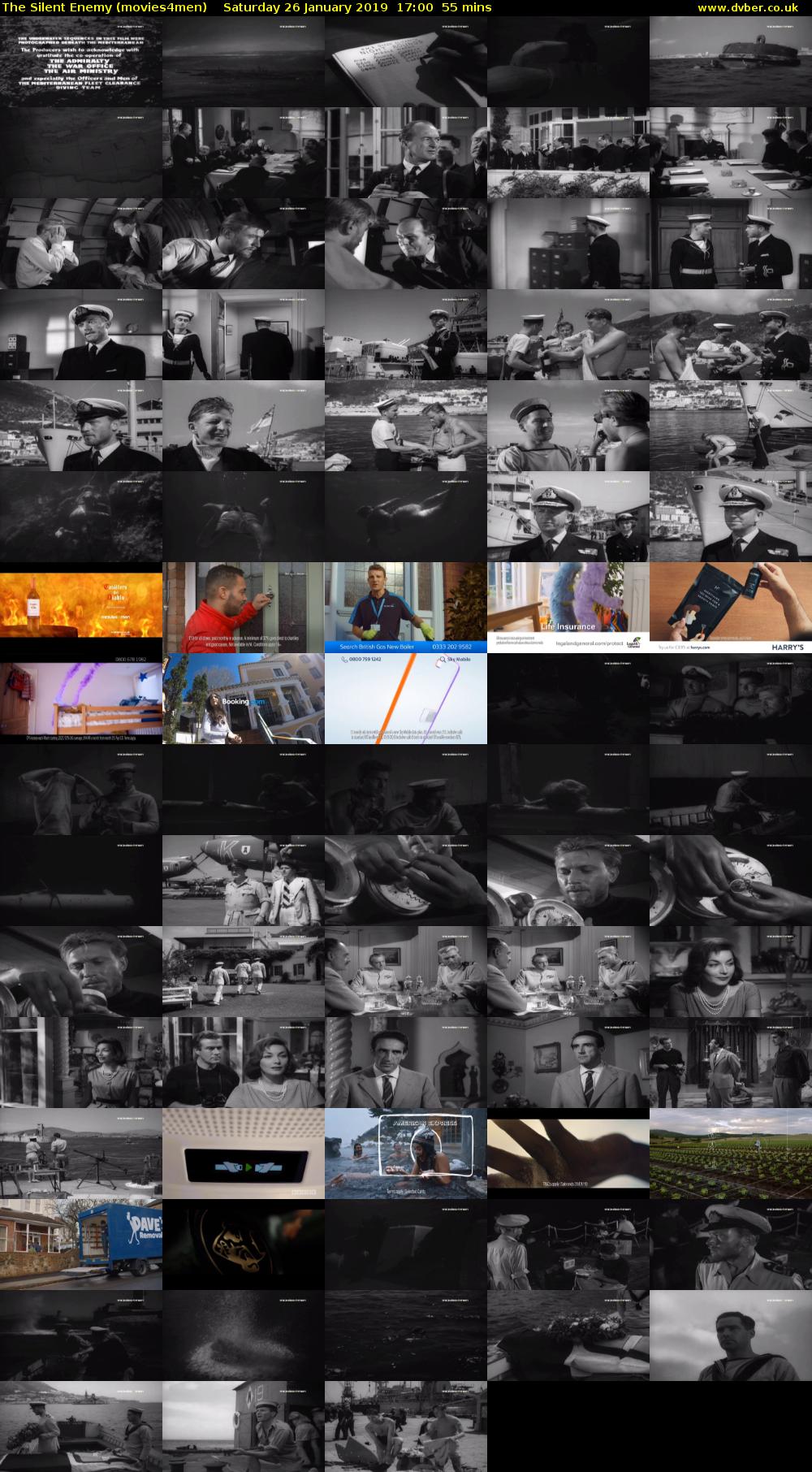 The Silent Enemy (movies4men) Saturday 26 January 2019 17:00 - 17:55