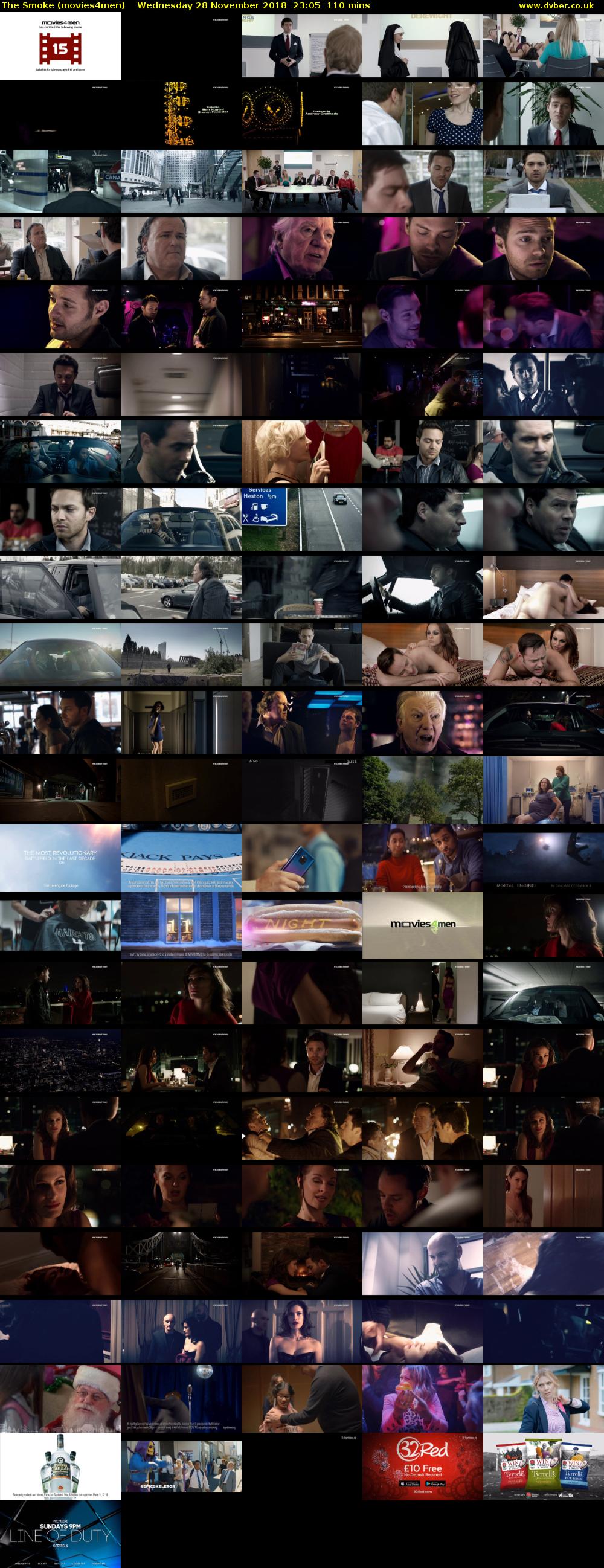 The Smoke (movies4men) Wednesday 28 November 2018 23:05 - 00:55