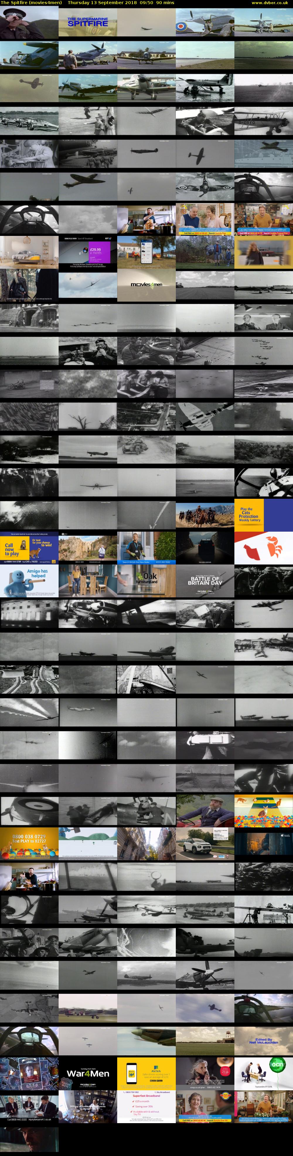 The Spitfire (movies4men) Thursday 13 September 2018 09:50 - 11:20
