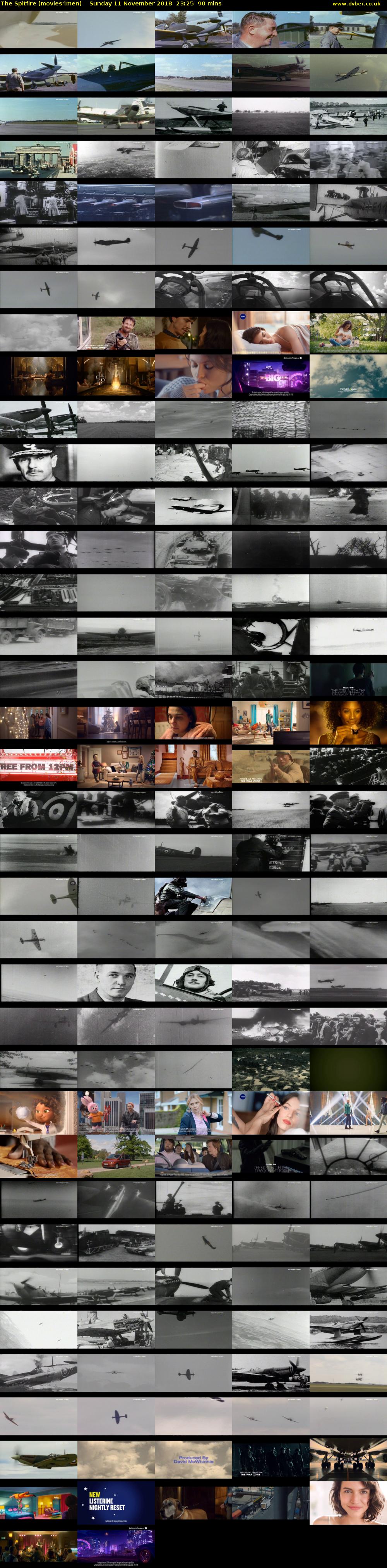 The Spitfire (movies4men) Sunday 11 November 2018 23:25 - 00:55