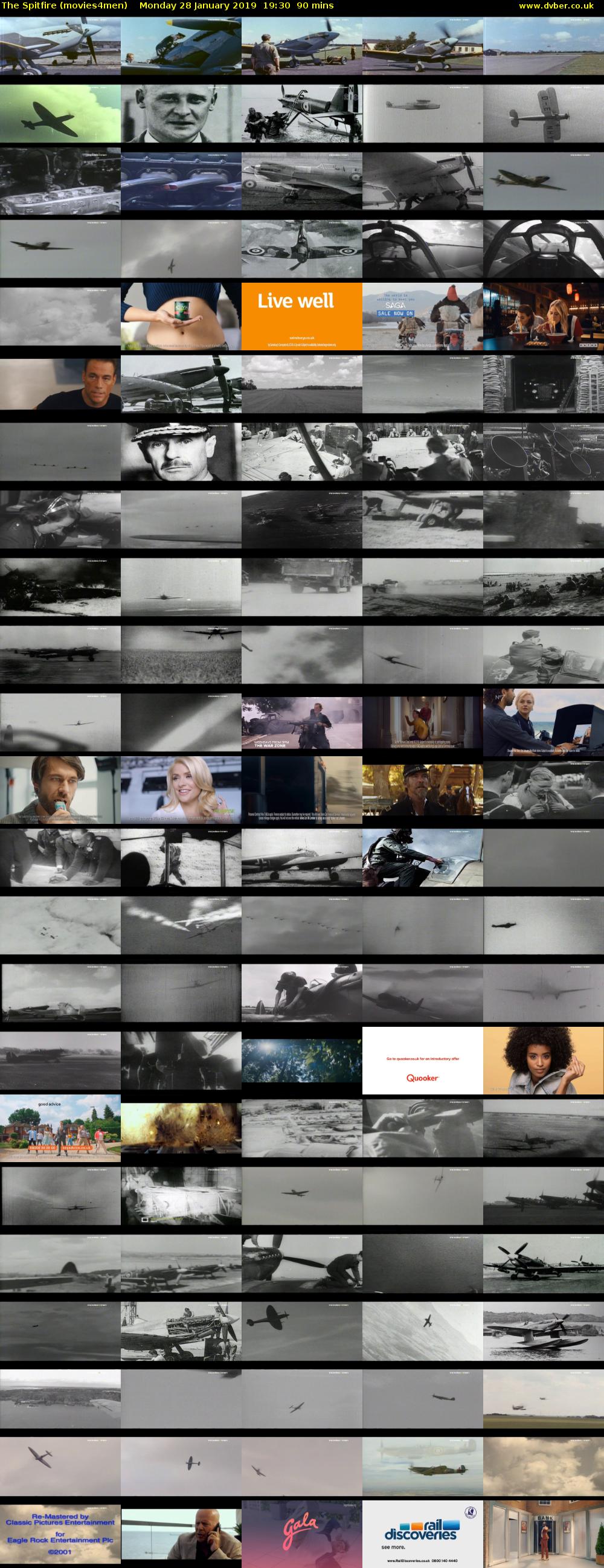 The Spitfire (movies4men) Monday 28 January 2019 19:30 - 21:00