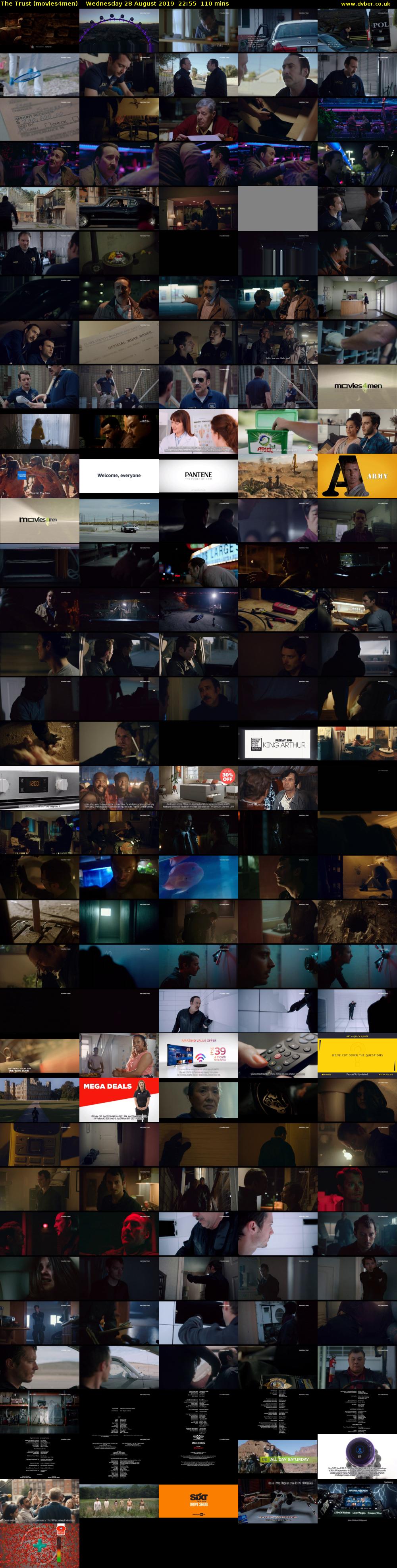 The Trust (movies4men) Wednesday 28 August 2019 22:55 - 00:45