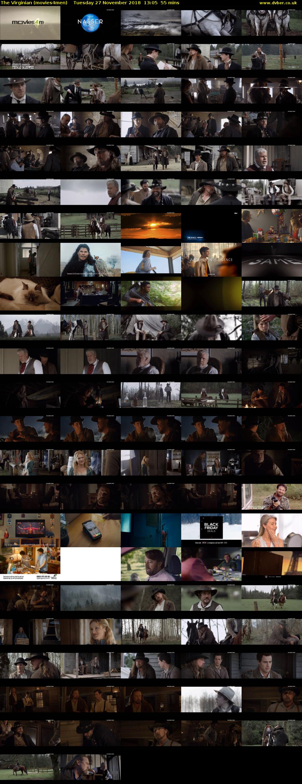 The Virginian (movies4men) Tuesday 27 November 2018 13:05 - 14:00