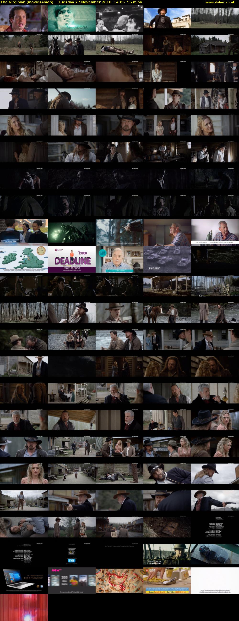 The Virginian (movies4men) Tuesday 27 November 2018 14:05 - 15:00