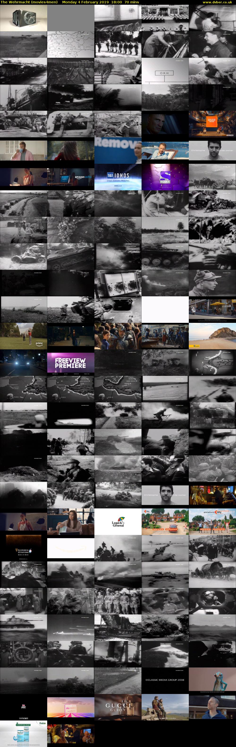 The Wehrmacht (movies4men) Monday 4 February 2019 18:00 - 19:10