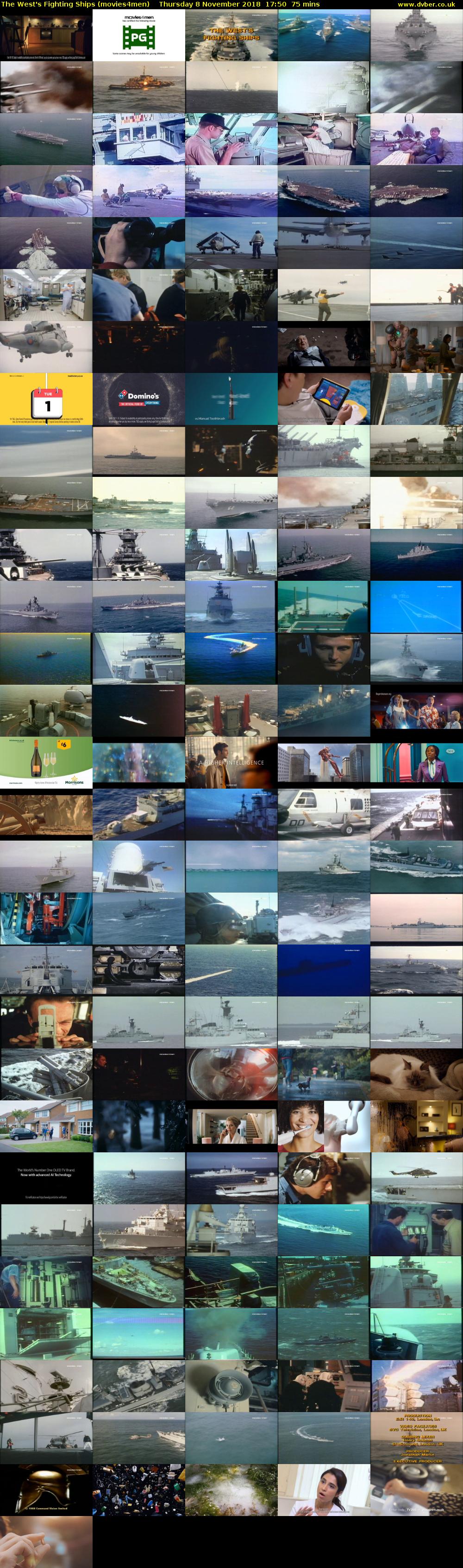 The West's Fighting Ships (movies4men) Thursday 8 November 2018 17:50 - 19:05