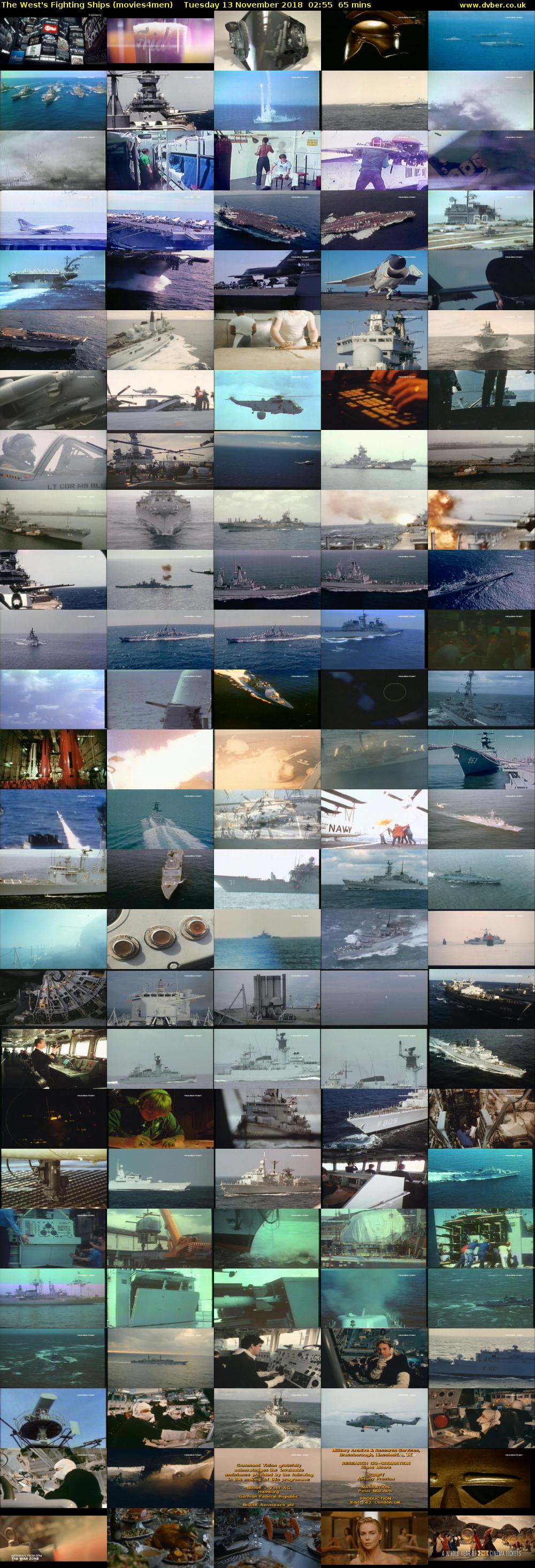 The West's Fighting Ships (movies4men) Tuesday 13 November 2018 02:55 - 04:00