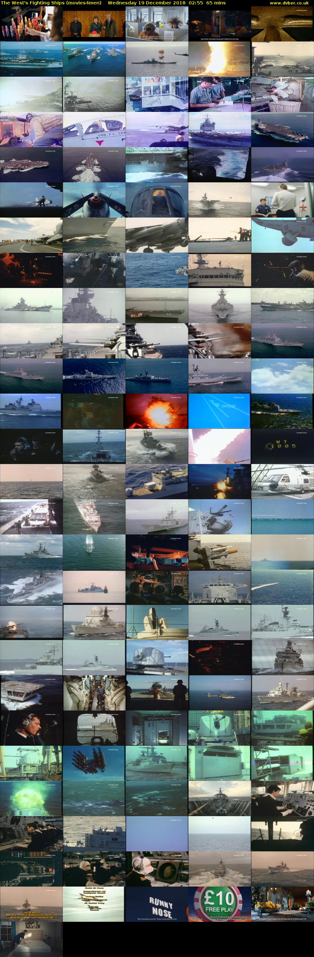 The West's Fighting Ships (movies4men) Wednesday 19 December 2018 02:55 - 04:00