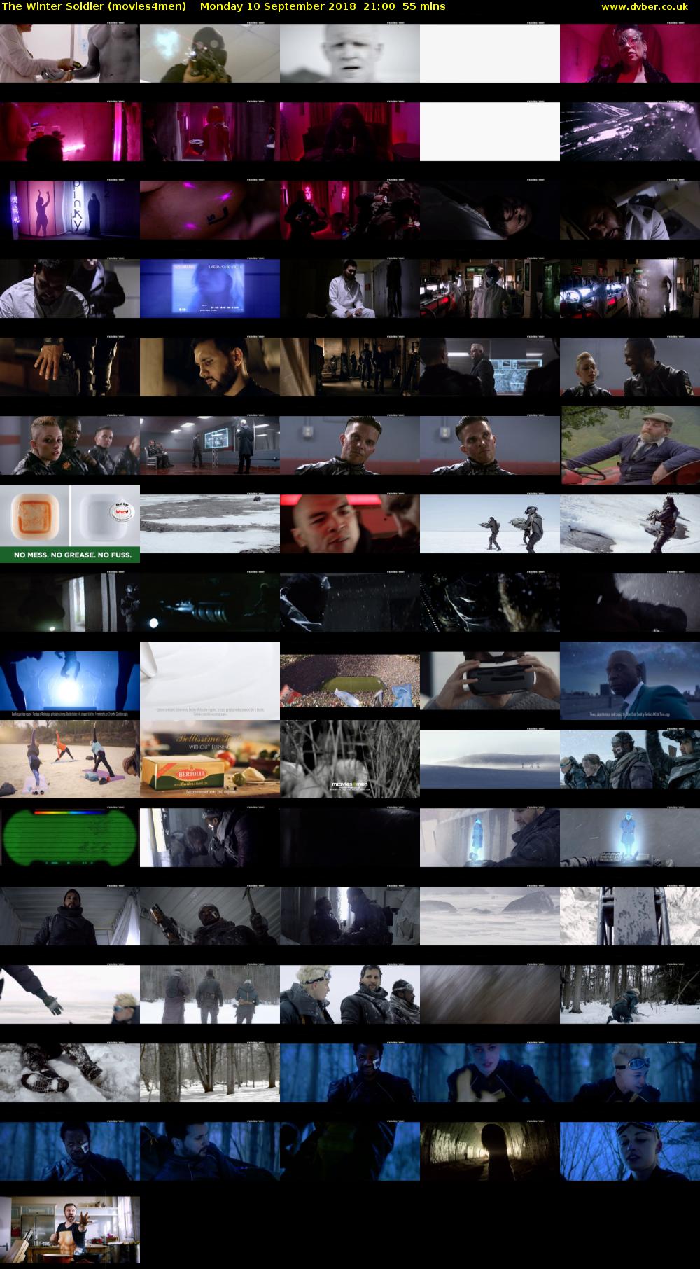 The Winter Soldier (movies4men) Monday 10 September 2018 21:00 - 21:55
