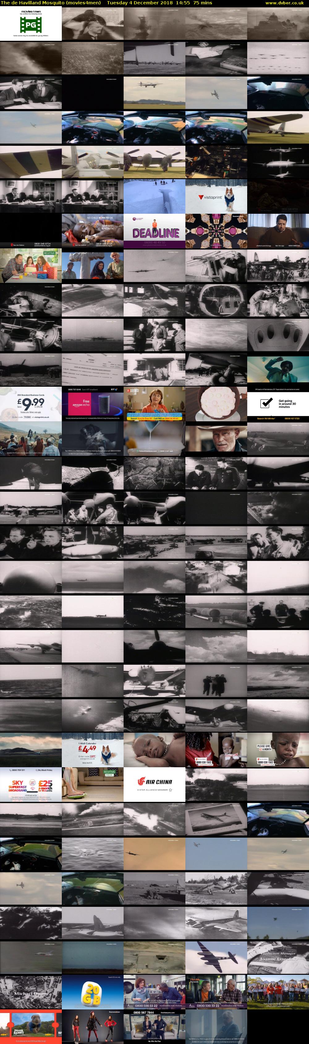 The de Havilland Mosquito (movies4men) Tuesday 4 December 2018 14:55 - 16:10