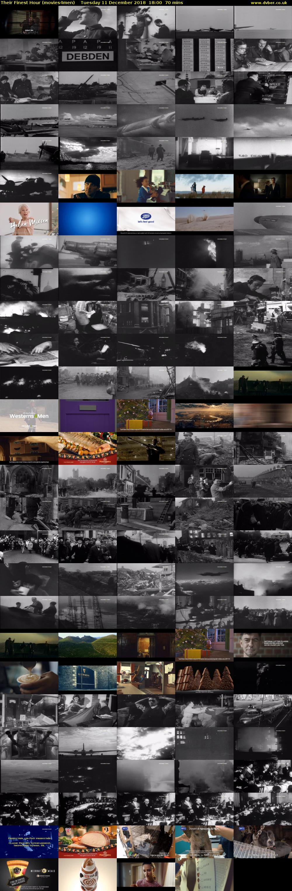 Their Finest Hour (movies4men) Tuesday 11 December 2018 18:00 - 19:10