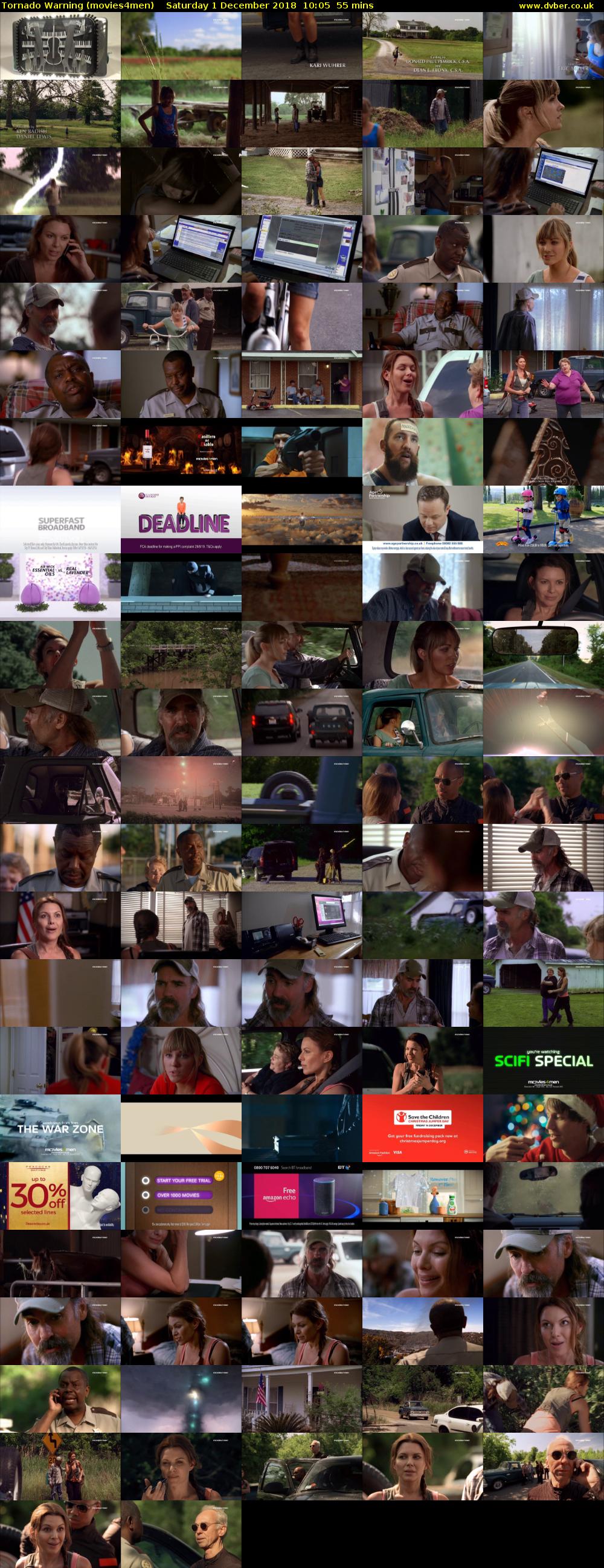 Tornado Warning (movies4men) Saturday 1 December 2018 10:05 - 11:00