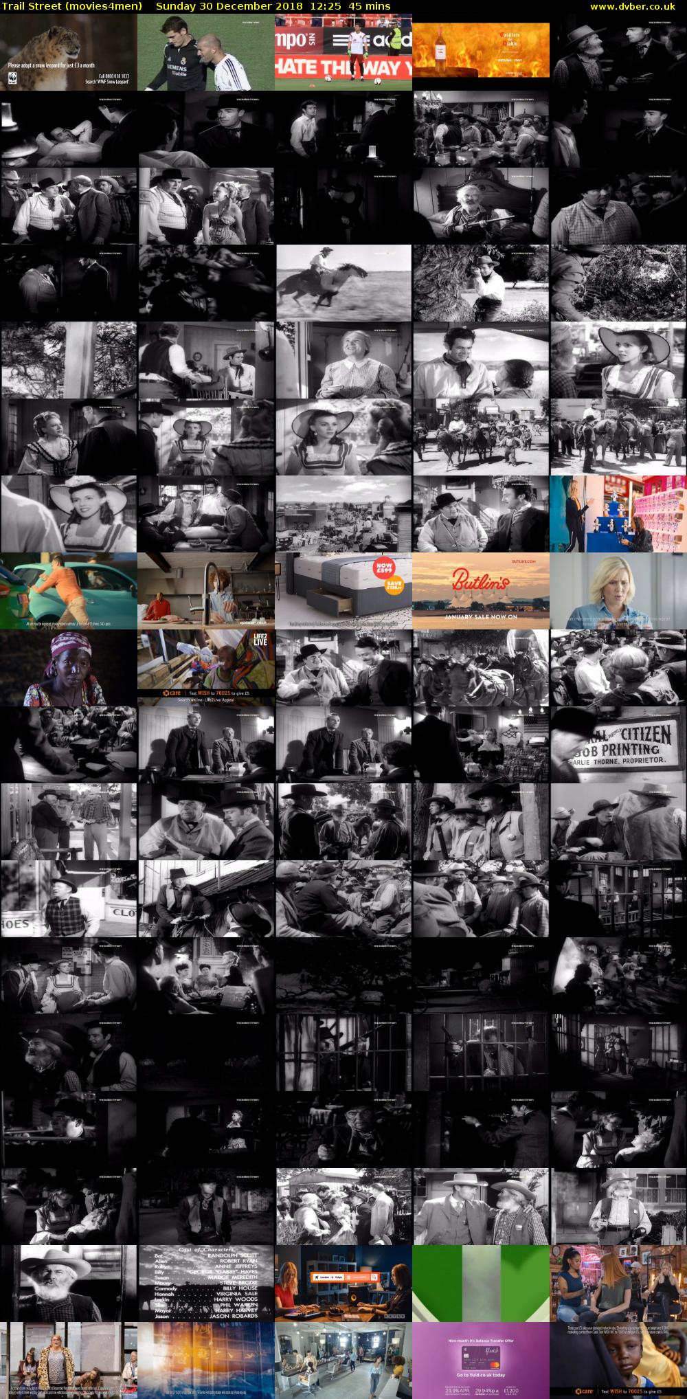 Trail Street (movies4men) Sunday 30 December 2018 12:25 - 13:10