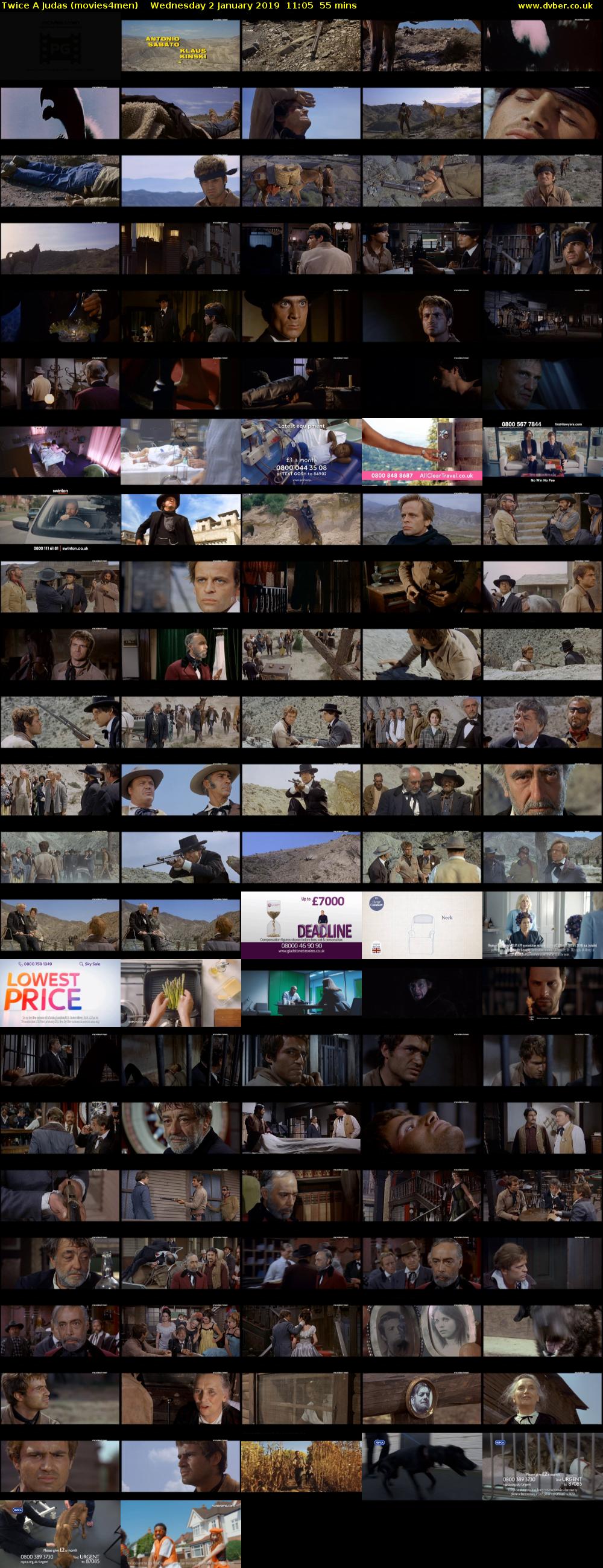 Twice A Judas (movies4men) Wednesday 2 January 2019 11:05 - 12:00