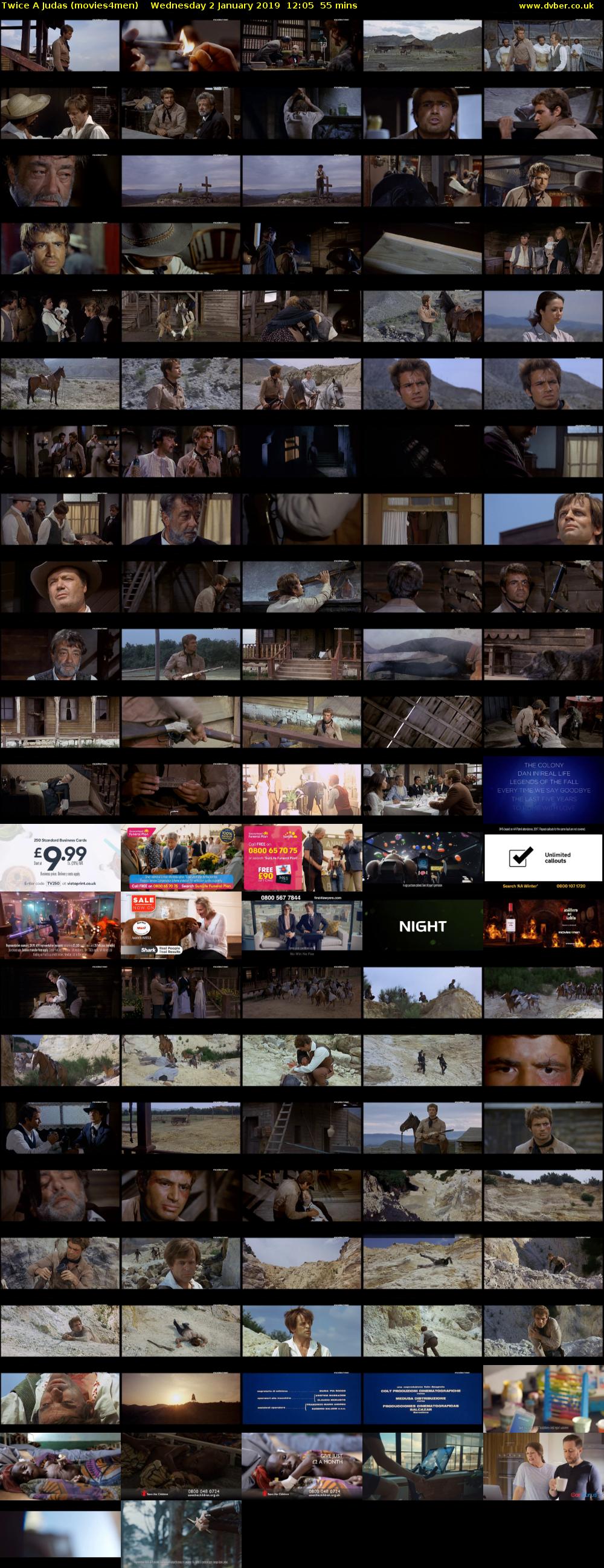 Twice A Judas (movies4men) Wednesday 2 January 2019 12:05 - 13:00