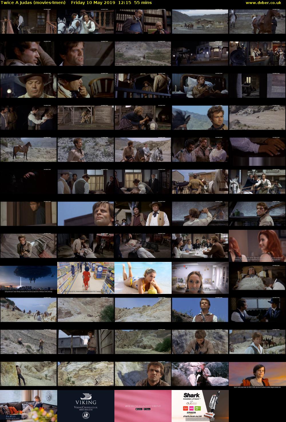 Twice A Judas (movies4men) Friday 10 May 2019 12:15 - 13:10