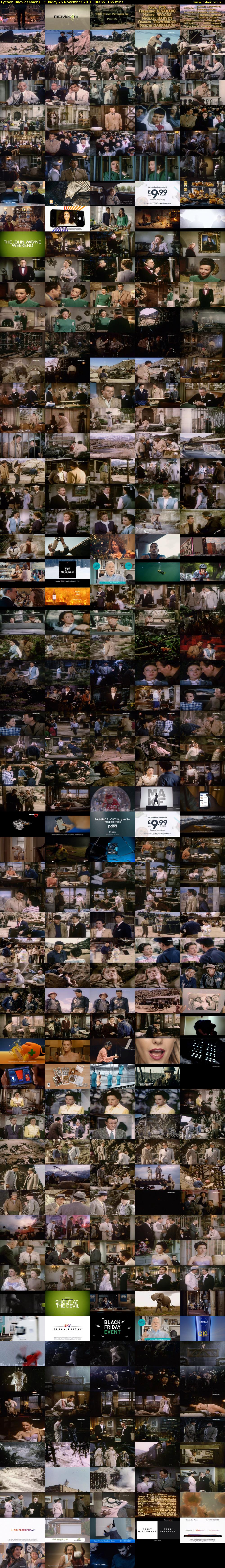 Tycoon (movies4men) Sunday 25 November 2018 06:55 - 09:30