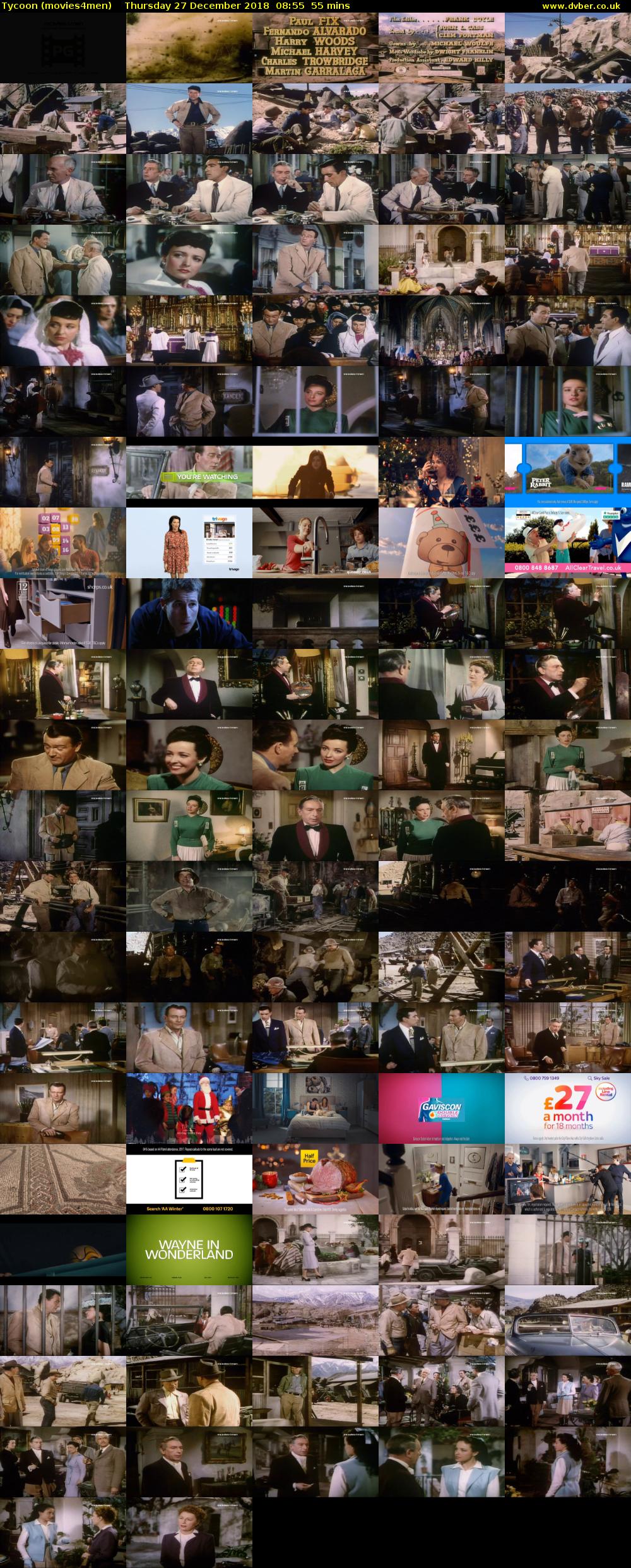 Tycoon (movies4men) Thursday 27 December 2018 08:55 - 09:50