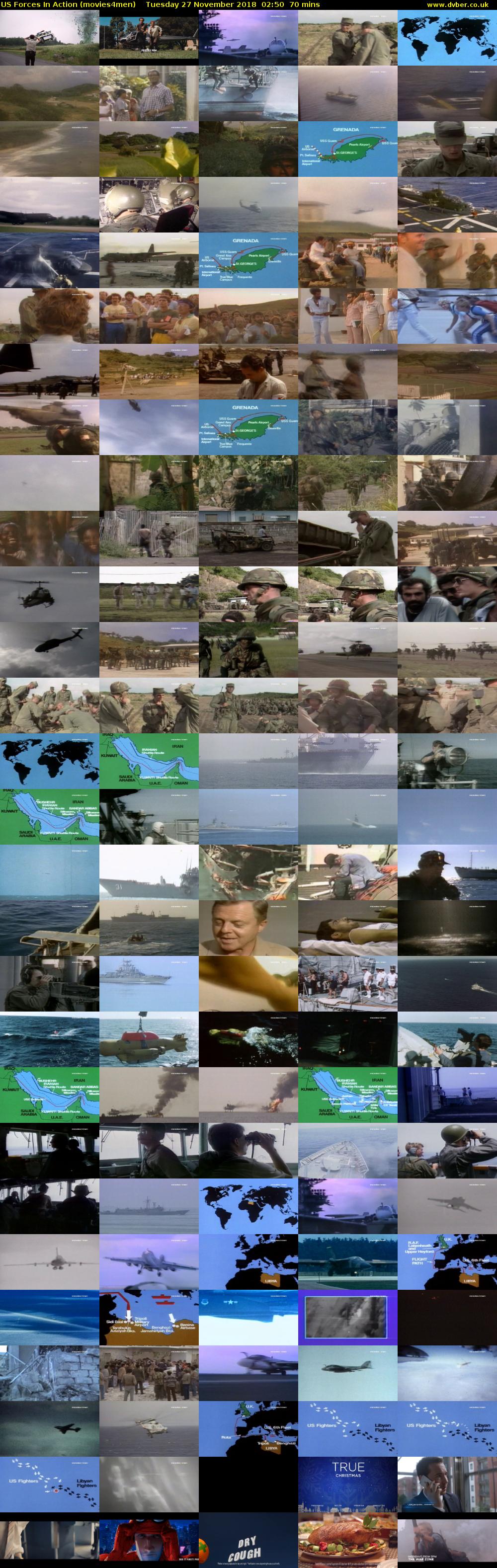 US Forces In Action (movies4men) Tuesday 27 November 2018 02:50 - 04:00