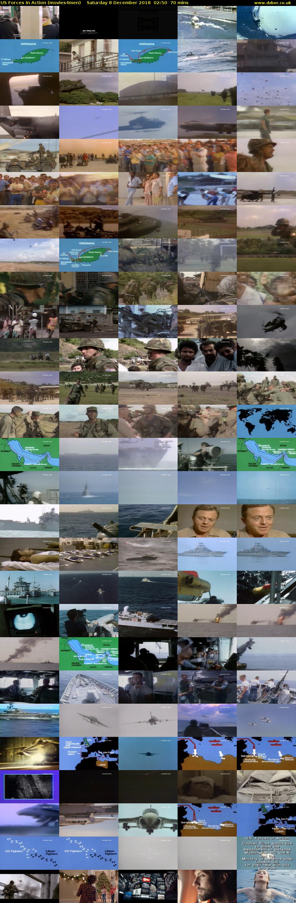 US Forces In Action (movies4men) Saturday 8 December 2018 02:50 - 04:00