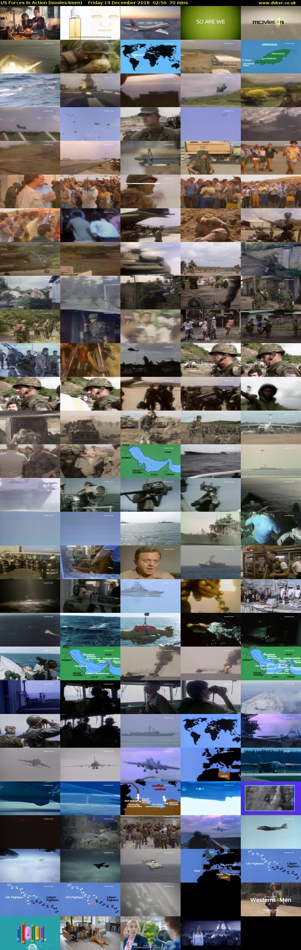 US Forces In Action (movies4men) Friday 14 December 2018 02:50 - 04:00