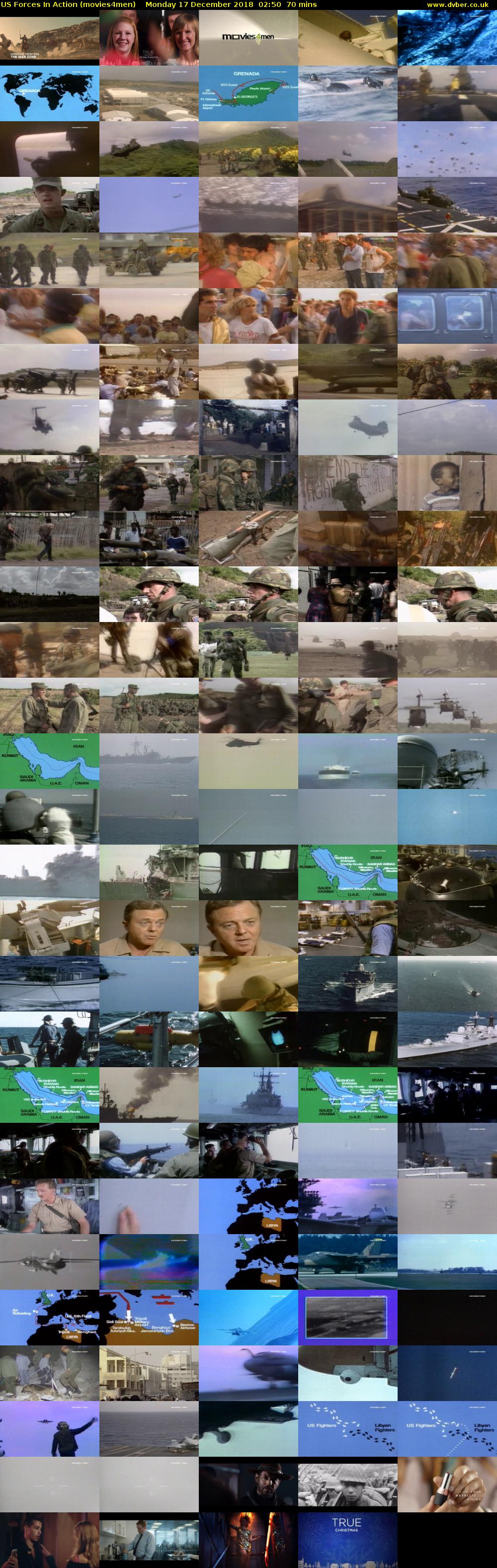 US Forces In Action (movies4men) Monday 17 December 2018 02:50 - 04:00