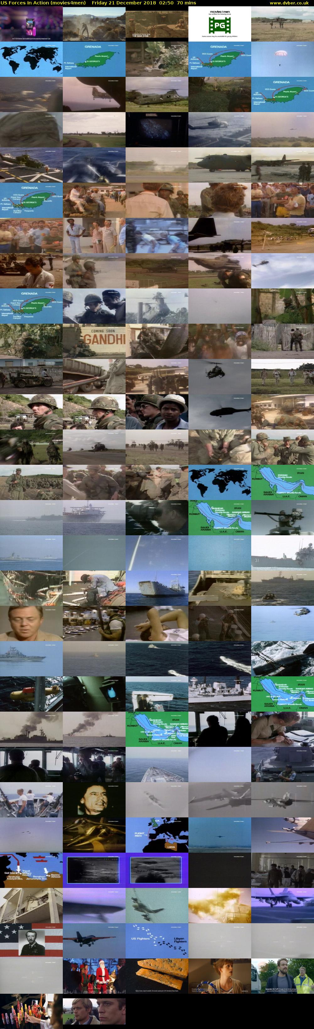 US Forces In Action (movies4men) Friday 21 December 2018 02:50 - 04:00