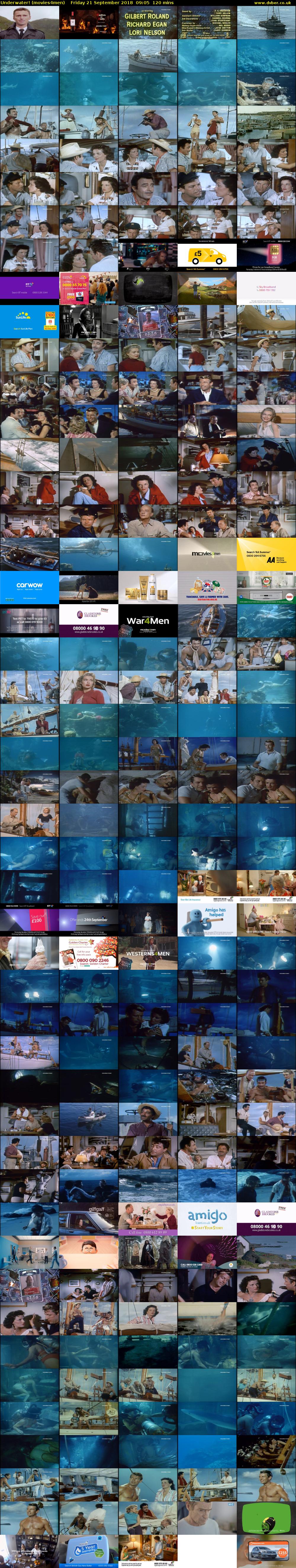 Underwater! (movies4men) Friday 21 September 2018 09:05 - 11:05