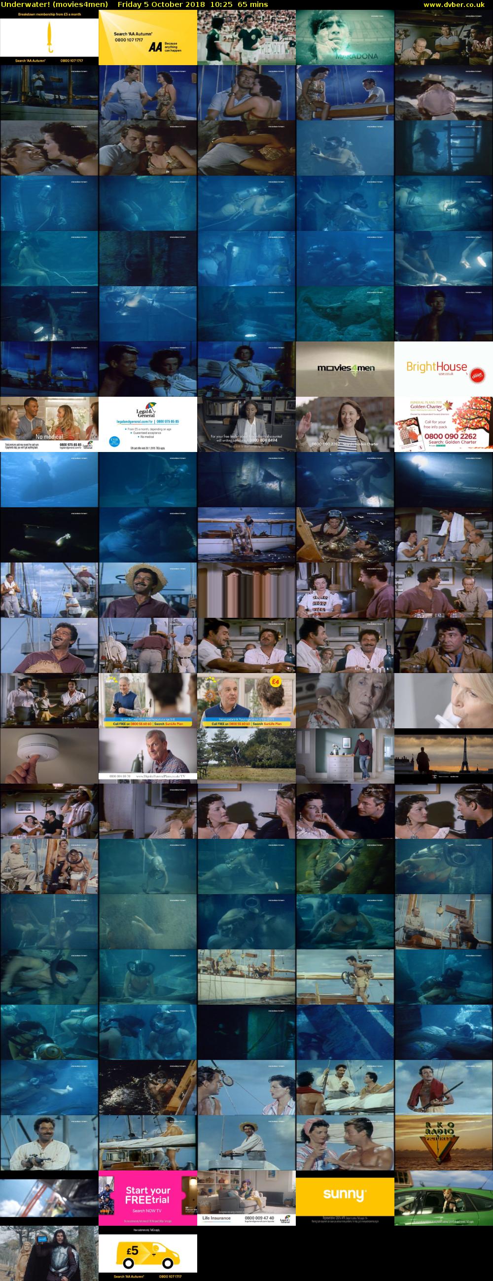 Underwater! (movies4men) Friday 5 October 2018 10:25 - 11:30