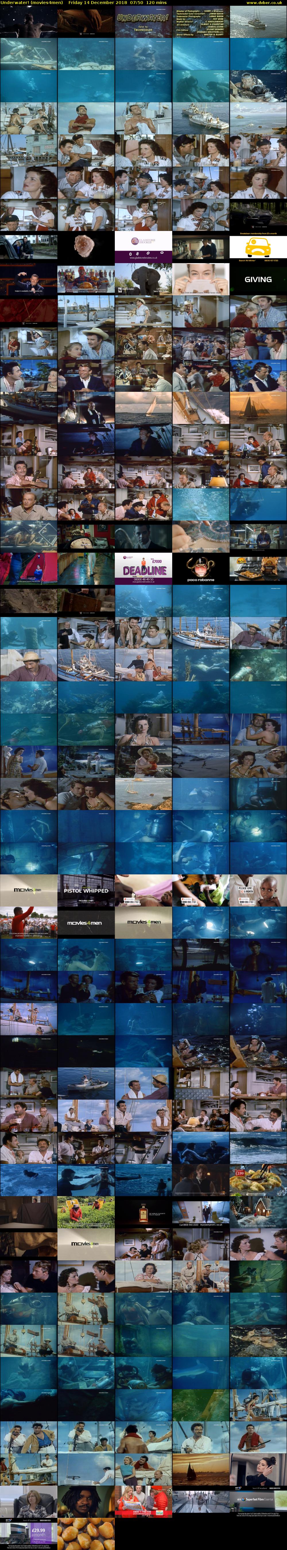 Underwater! (movies4men) Friday 14 December 2018 07:50 - 09:50