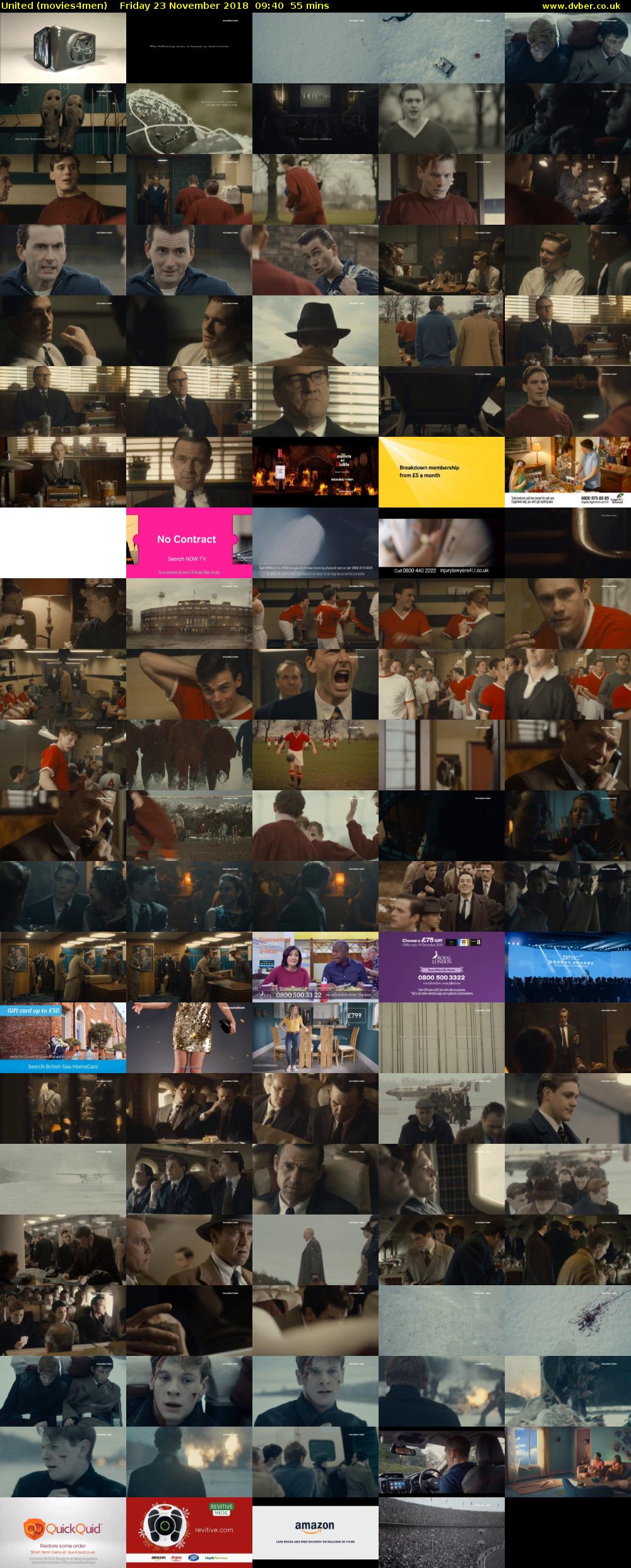 United (movies4men) Friday 23 November 2018 09:40 - 10:35