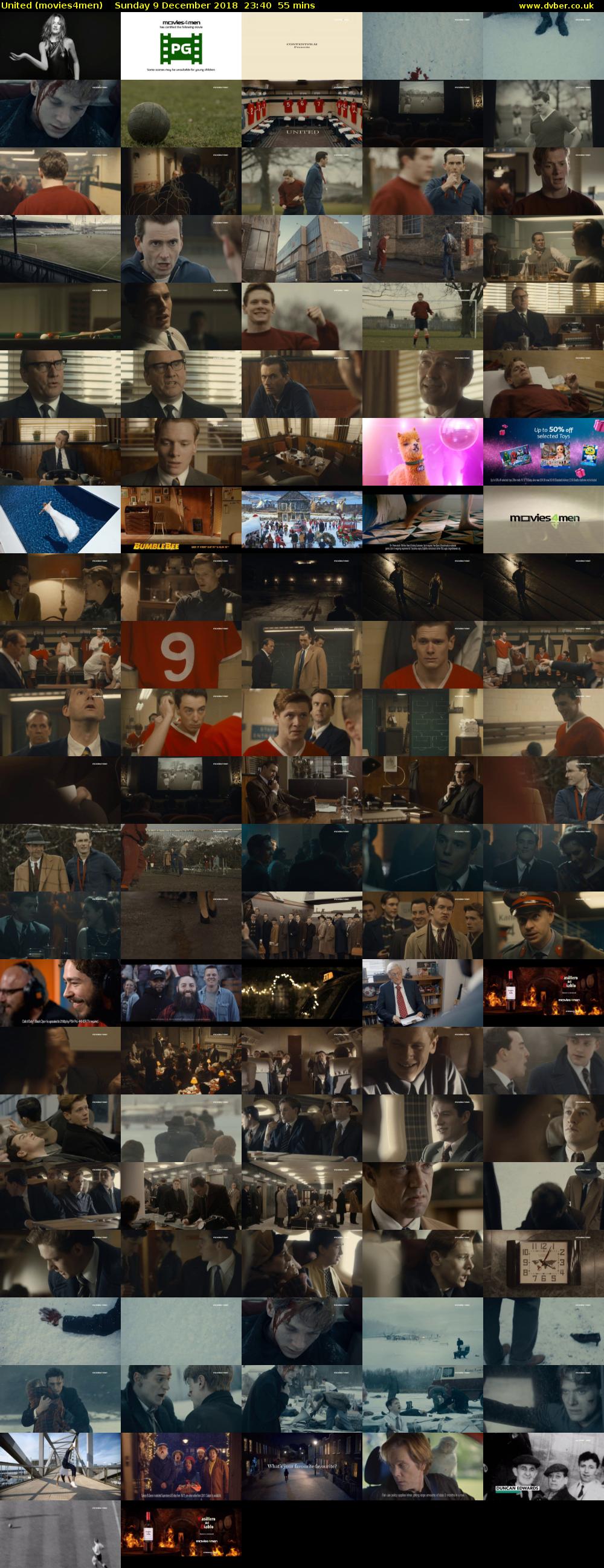 United (movies4men) Sunday 9 December 2018 23:40 - 00:35