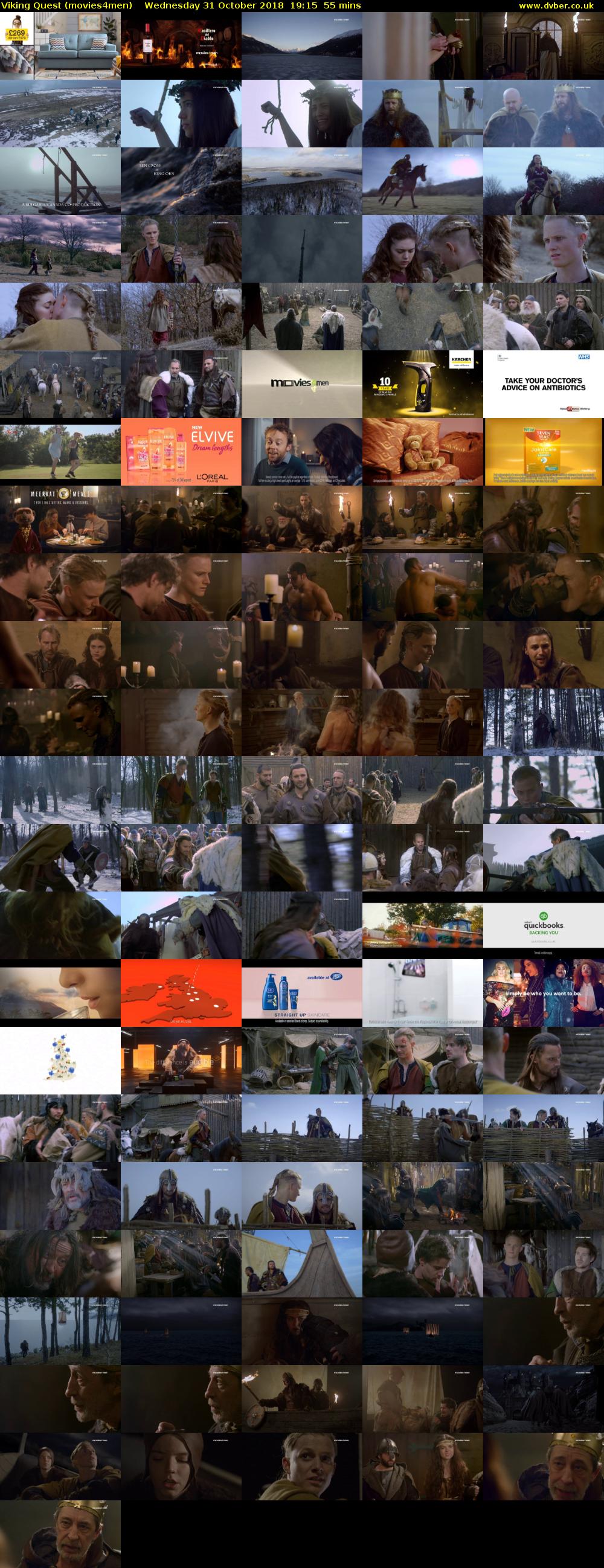 Viking Quest (movies4men) Wednesday 31 October 2018 19:15 - 20:10