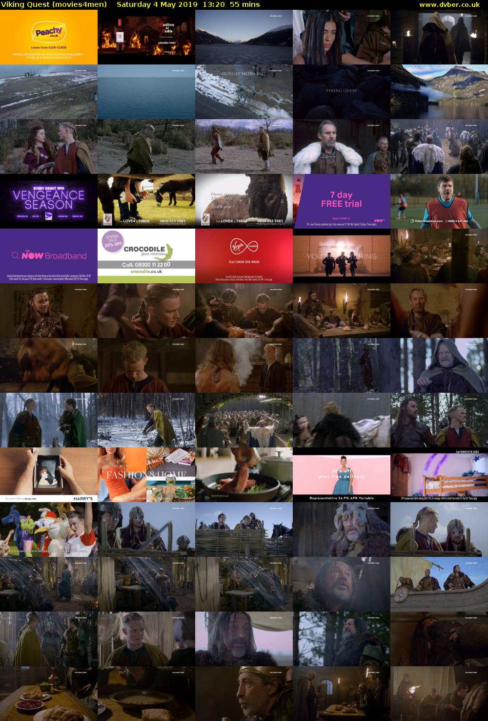 Viking Quest (movies4men) Saturday 4 May 2019 13:20 - 14:15