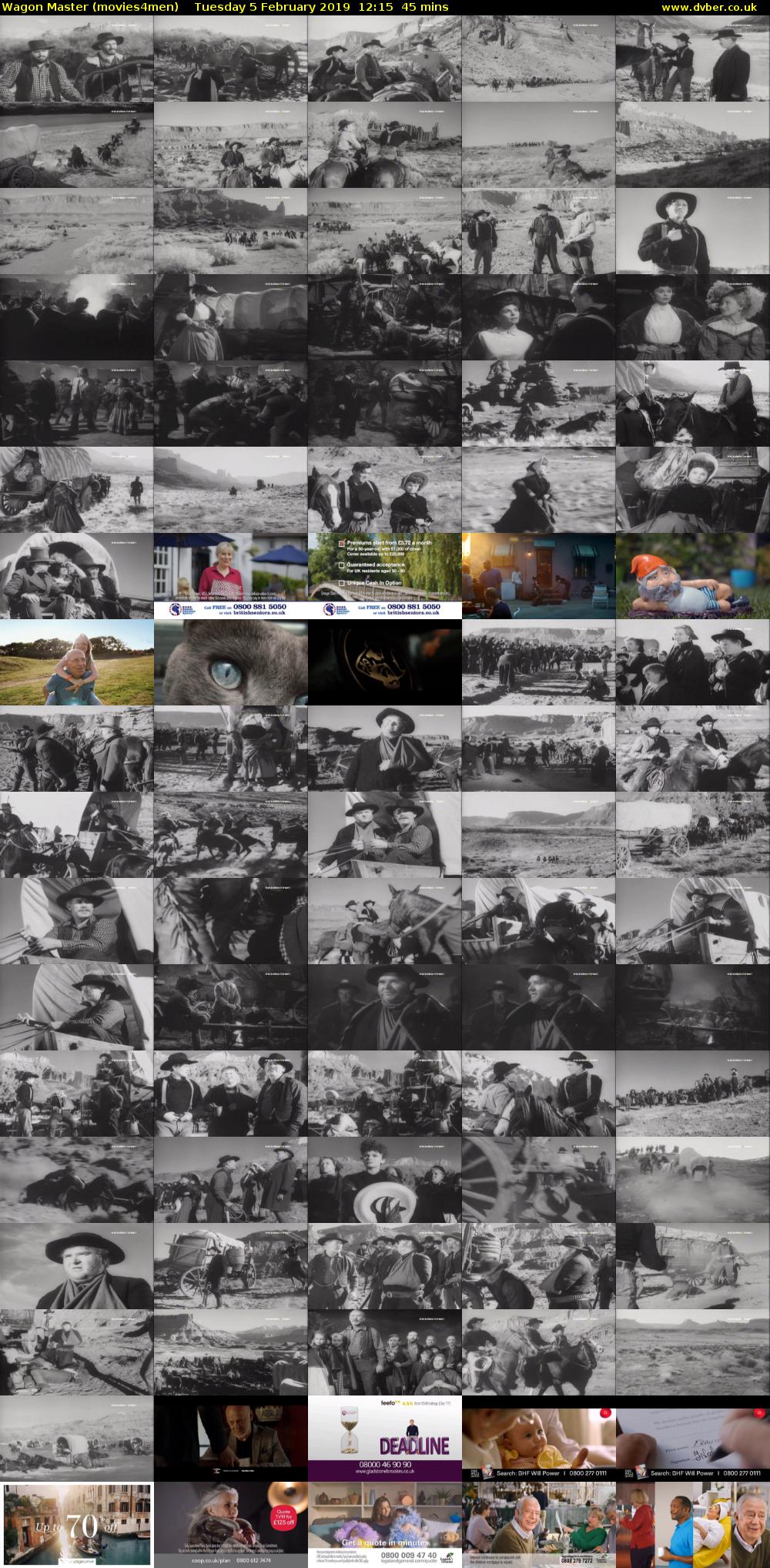 Wagon Master (movies4men) Tuesday 5 February 2019 12:15 - 13:00