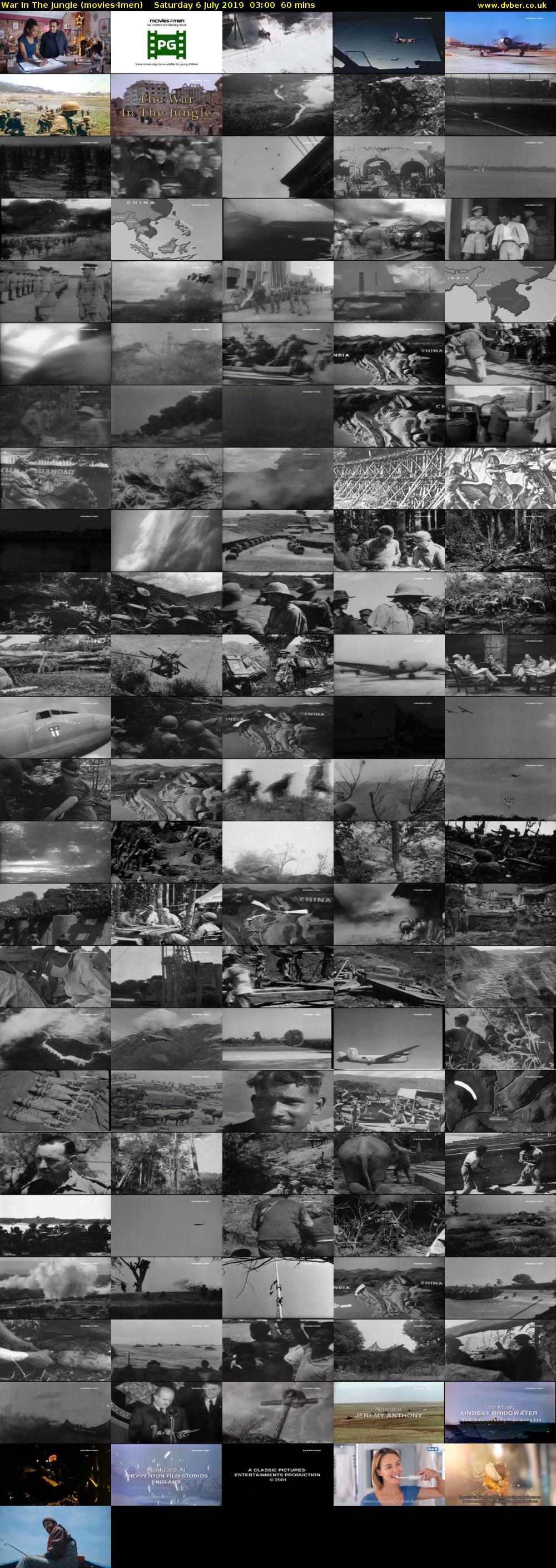 War In The Jungle (movies4men) Saturday 6 July 2019 03:00 - 04:00