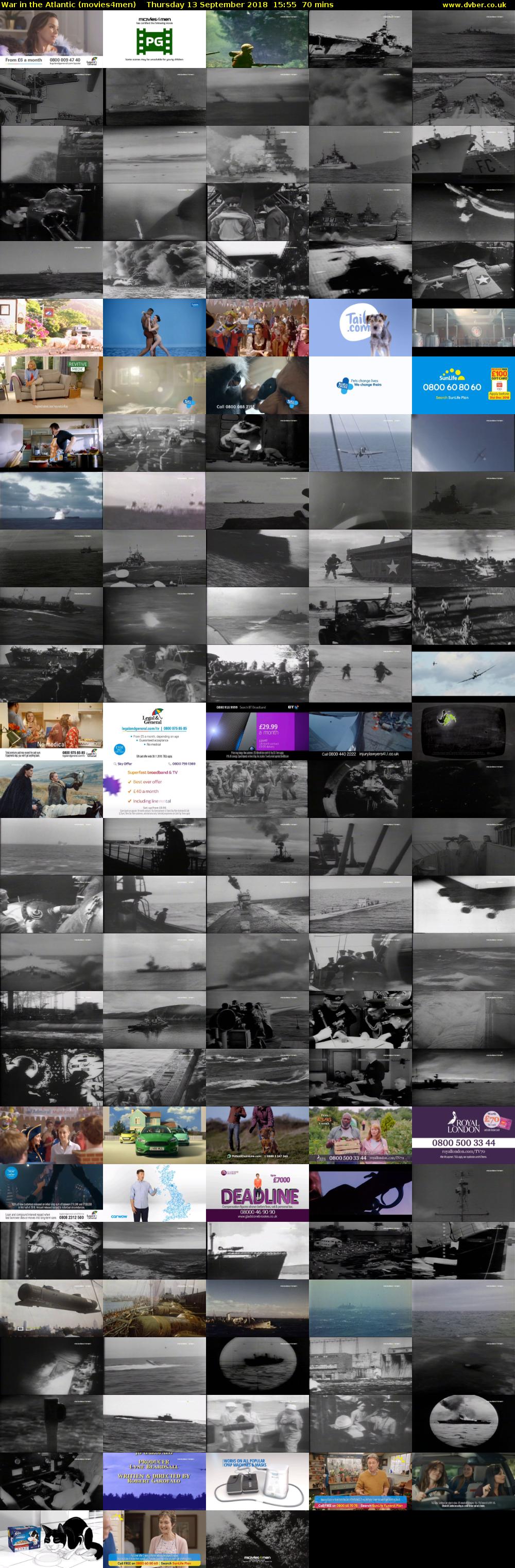 War in the Atlantic (movies4men) Thursday 13 September 2018 15:55 - 17:05
