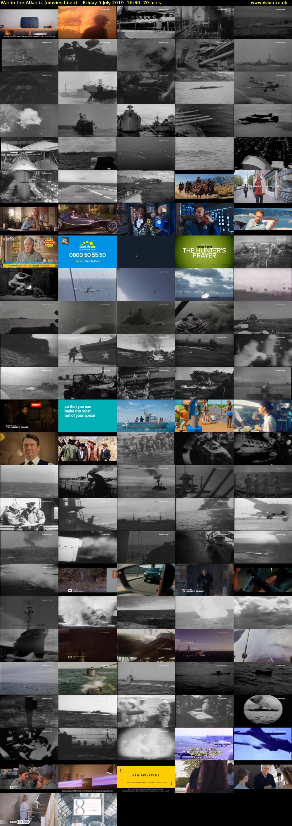 War in the Atlantic (movies4men) Friday 5 July 2019 16:30 - 17:40