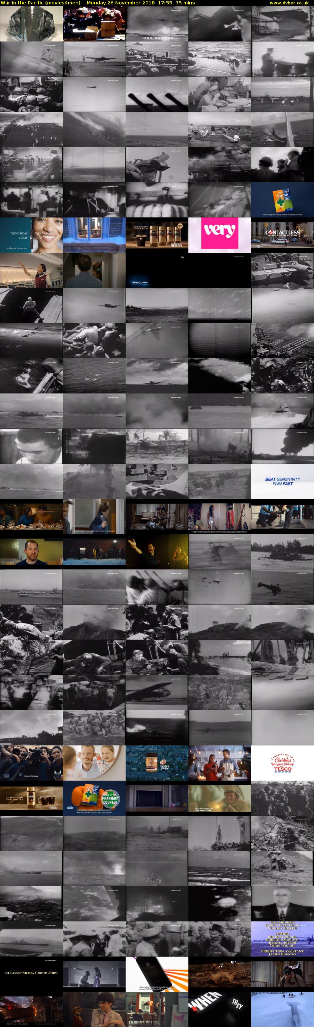 War in the Pacific (movies4men) Monday 26 November 2018 17:55 - 19:10