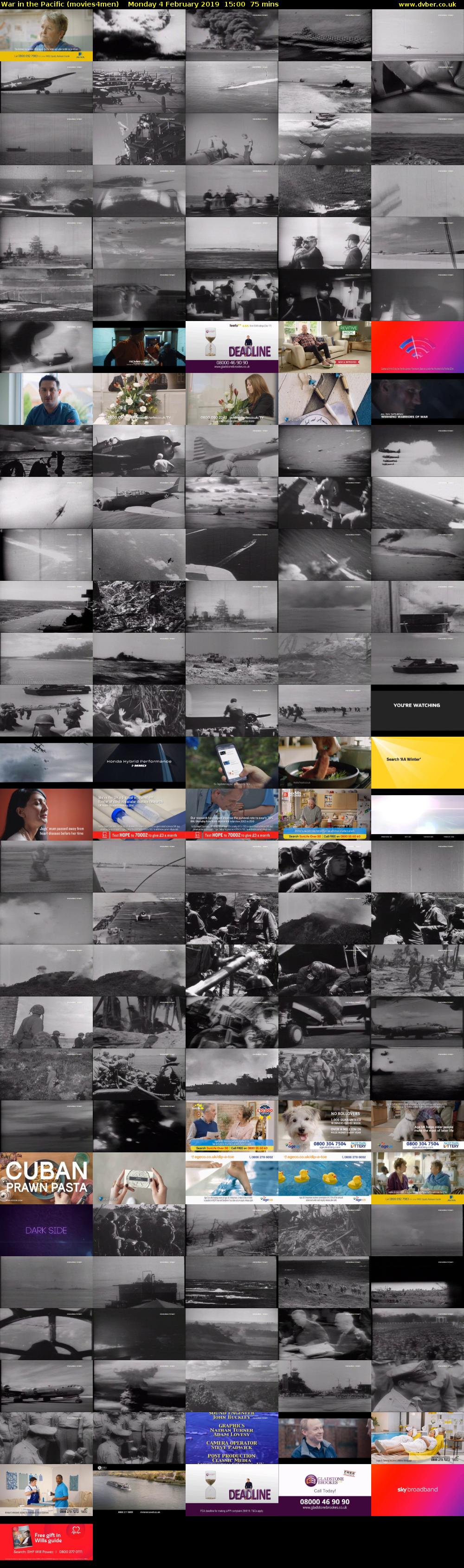 War in the Pacific (movies4men) Monday 4 February 2019 15:00 - 16:15