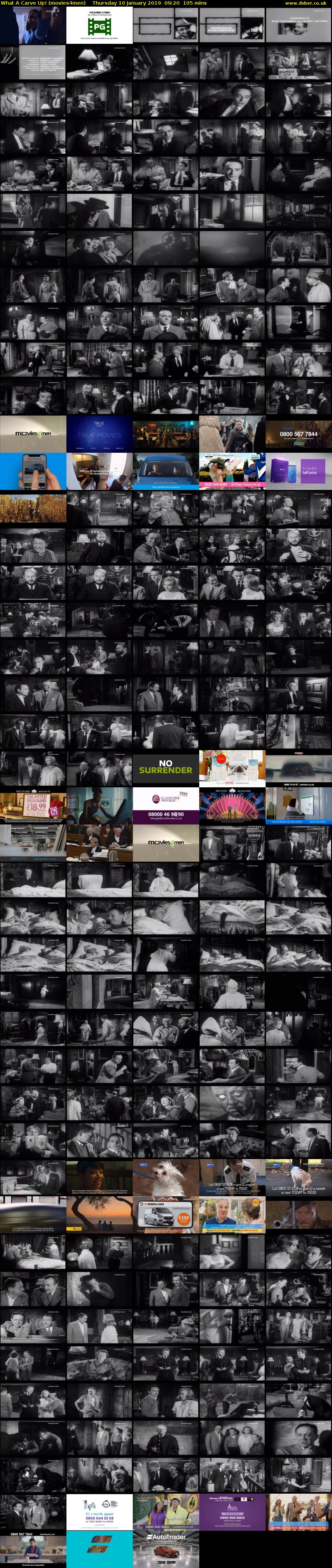 What A Carve Up! (movies4men) Thursday 10 January 2019 09:20 - 11:05