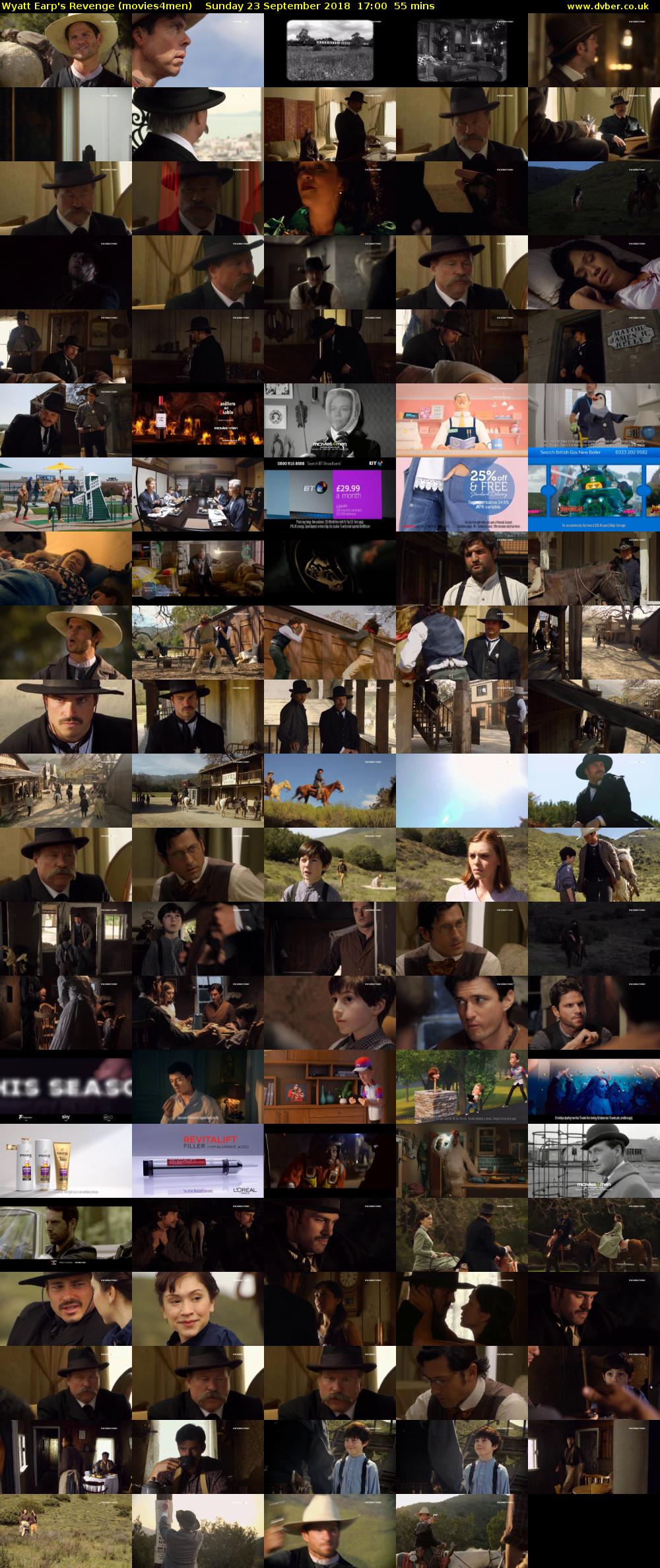 Wyatt Earp's Revenge (movies4men) Sunday 23 September 2018 17:00 - 17:55