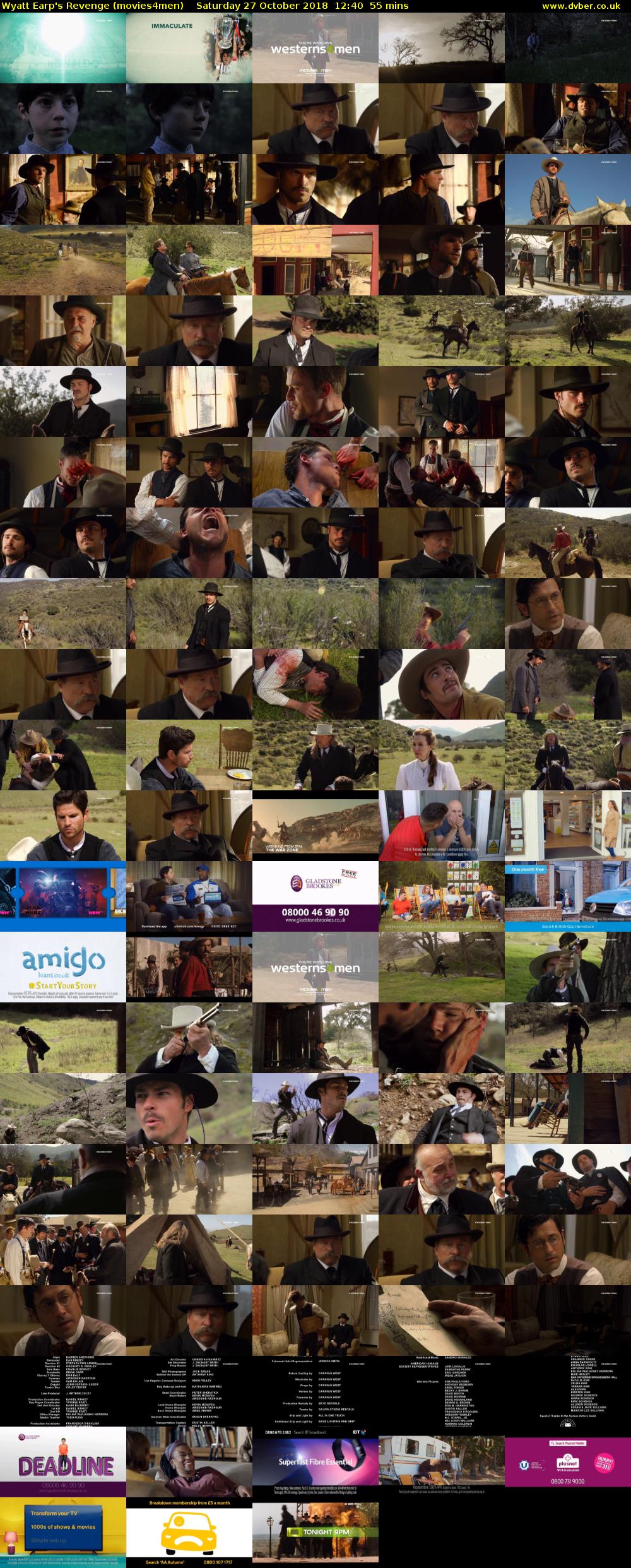 Wyatt Earp's Revenge (movies4men) Saturday 27 October 2018 12:40 - 13:35