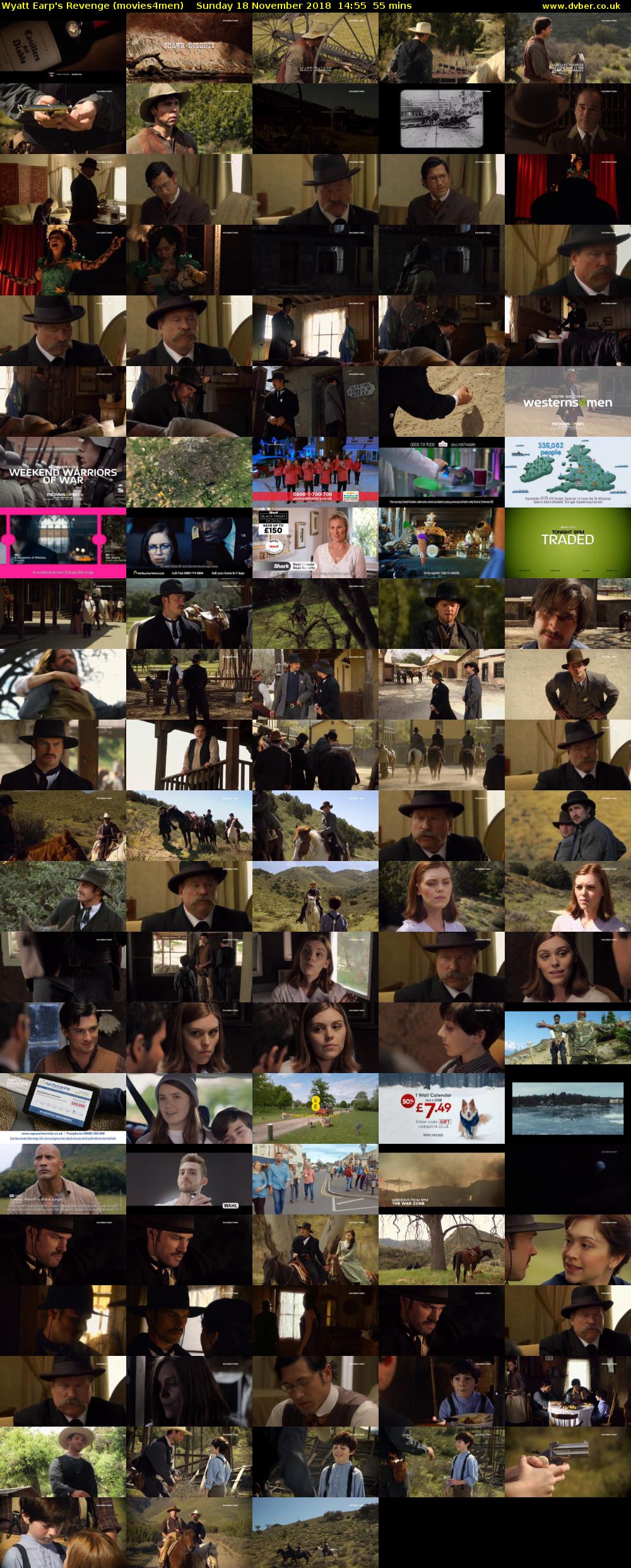 Wyatt Earp's Revenge (movies4men) Sunday 18 November 2018 14:55 - 15:50