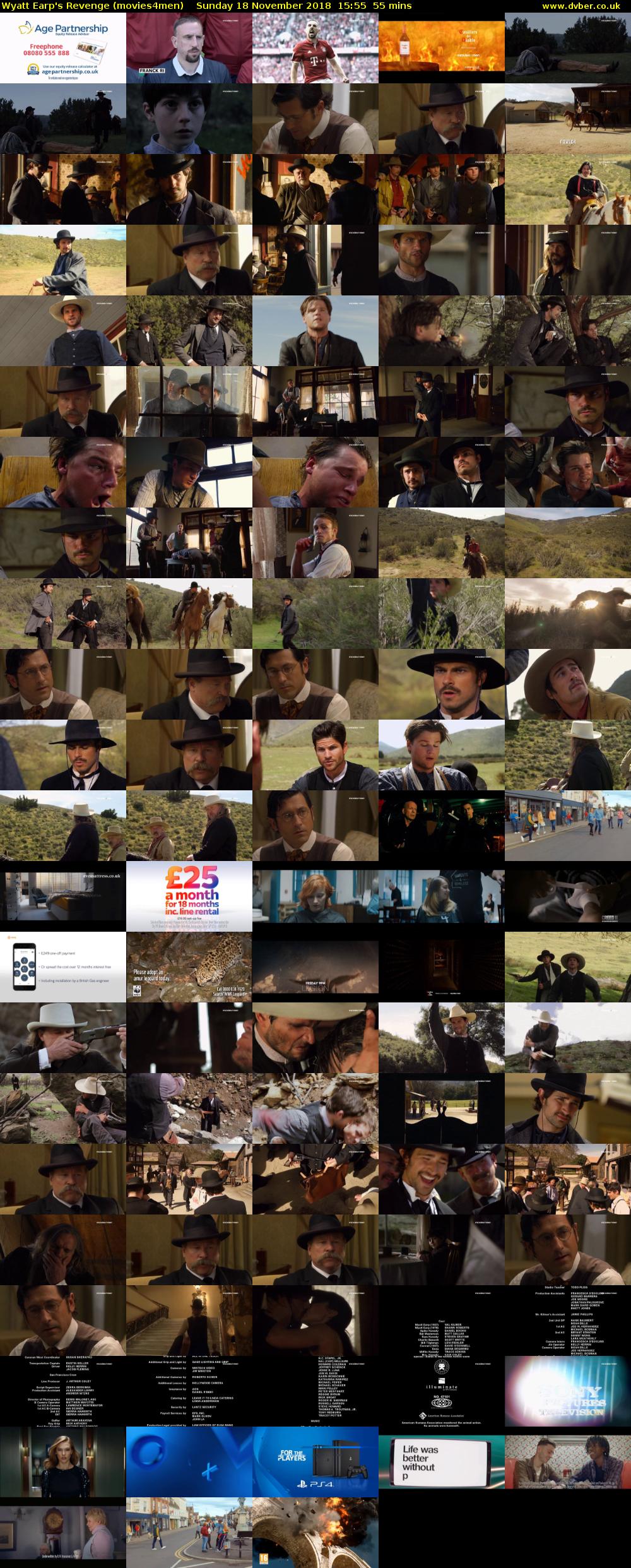 Wyatt Earp's Revenge (movies4men) Sunday 18 November 2018 15:55 - 16:50