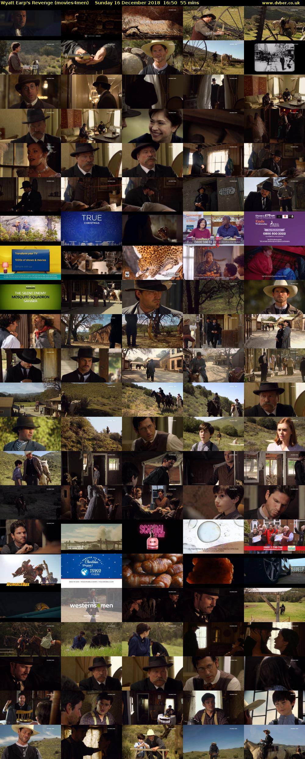 Wyatt Earp's Revenge (movies4men) Sunday 16 December 2018 16:50 - 17:45