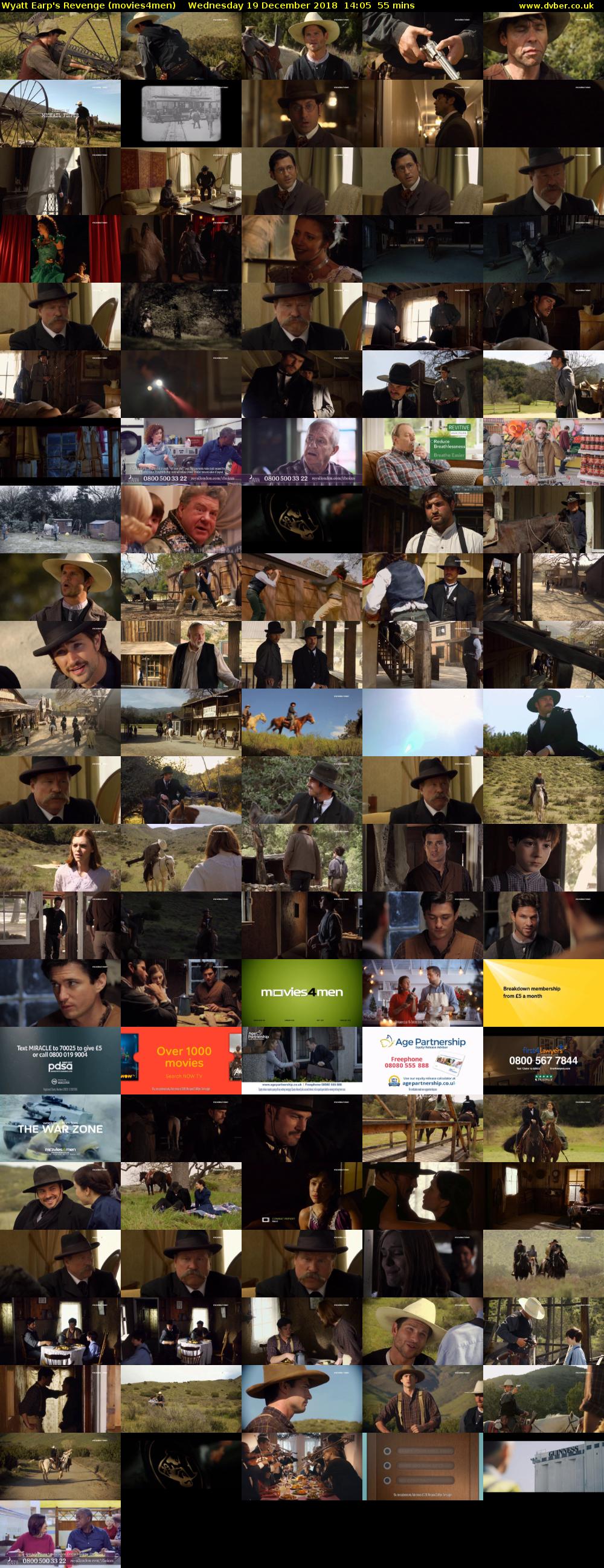 Wyatt Earp's Revenge (movies4men) Wednesday 19 December 2018 14:05 - 15:00